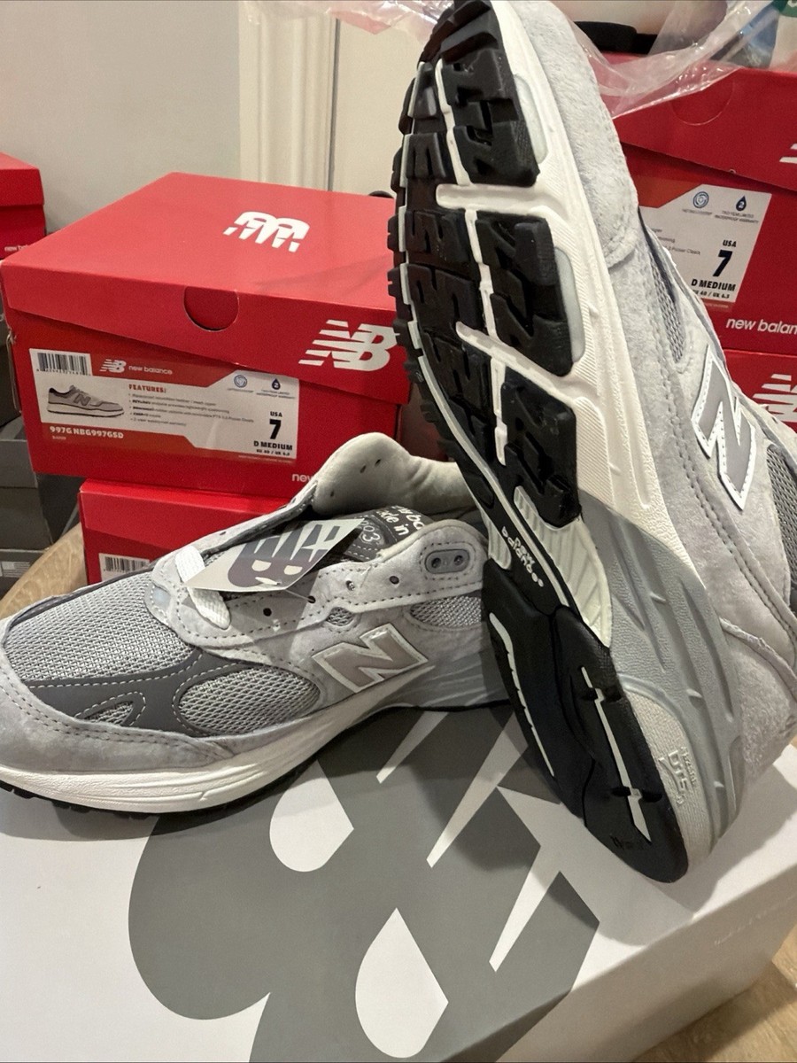 Size 8.5 - New Balance 993 Gray White MR993GL Made In USA | eBay