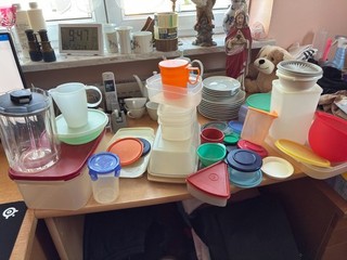 Tupperware Paket Konvolut ältere Teile gebraucht