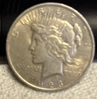 1 - 1923 Silver Dollar Peace Coin 90% Silver