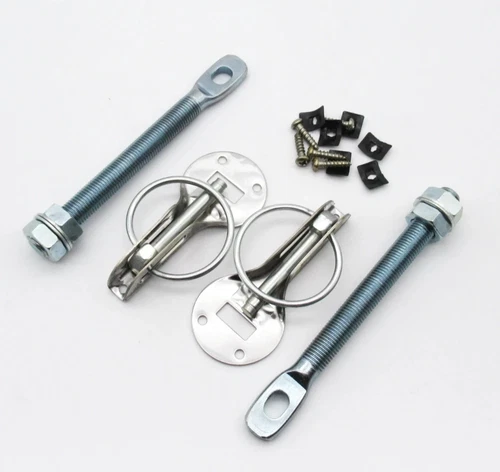 Stainless Steel Bonnet / Boot Pin Kit Quick Release Rally Race Autograss