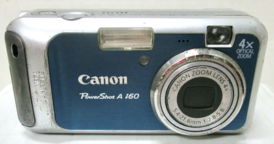 Canon PowerShot A460 Digital Camera 4x Optical Zoom Blue - Parts