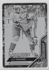2016-17 Upper Deck Compendium Rookies Printing Plate Black 1/1 Zach Sanford 6eg