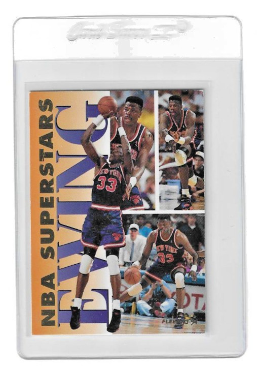 Patrick Ewing 1993-94 Fleer NBA Superstars #6 Knicks HOF Excellent