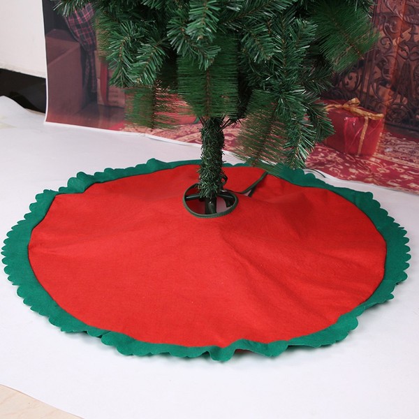 1PC Moda y Creativa Falda Árbol de Navidad Alfombra Decoración de Navidad