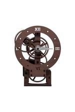 Wooden Clock Kit – Buildable Clock | Kinetic Art Project Gift | DIY