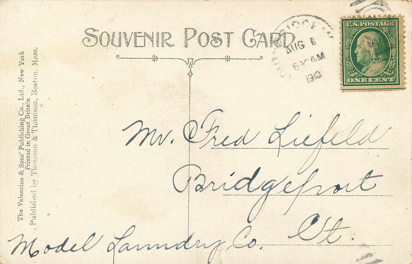 Postcard YMCA Southbridge Massachusetts Souvenir Card eBay