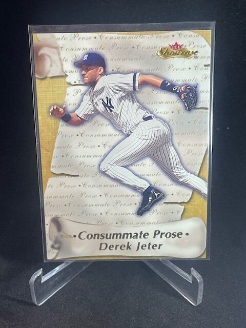 2000 Fleer Showcase #4CP Derek Jeter Consummate Prose COMBINED SHIPPING