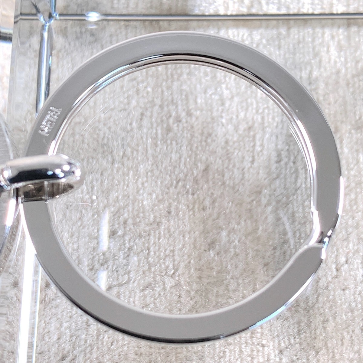 Alfred Dunhill Keyring Key Ring Win or Lose 925 Sterling Silver