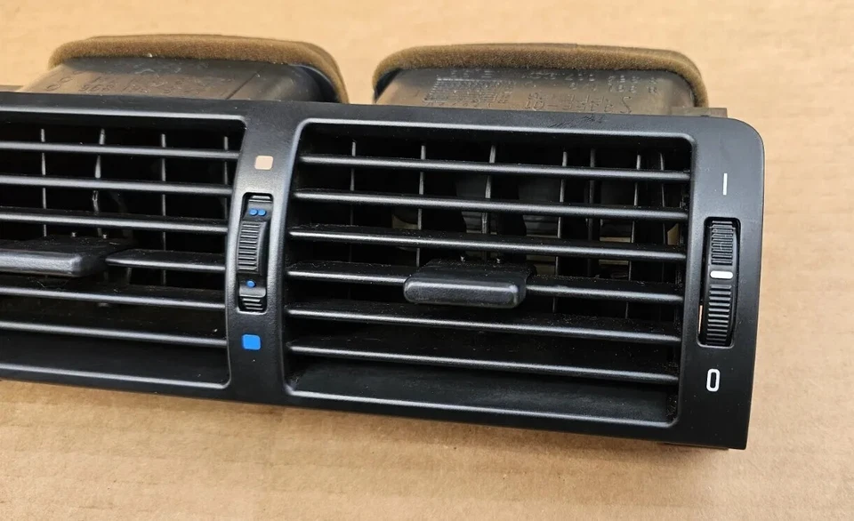 BMW E46 1999 2006 tablero central conjunto de ventilación de aire OEM 325i 330i 325ci 330ci M3 OEM Foto 2 de 4