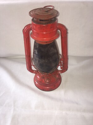 Vtg Winged Wheel No. 500 Lantern Lamp Hurricane Light Made In