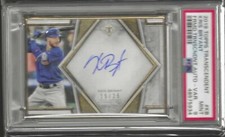 KRIS BRYANT 2019 TOPPS TRANSCENDENT FRAMED AUTO /25 PSA 9 MINT POP 1/1