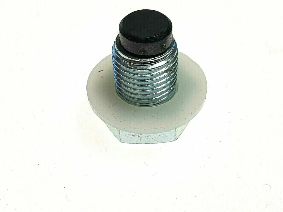 Perno magnético de tapón de drenaje de cambio de cárter de aceite de motor 60-80 GM GMC 1/2"-20 roscas D Foto 2 de 4