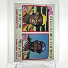 1980 Topps 1979 Stolen Base Leaders Baseball Card #204 NM-Mint FREE SHIPPING