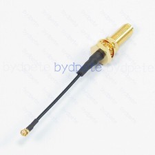 RP-SMA female 15mm bulkhead Waterproof to IPX IPX1 UFL Coaxial cable 50ohm Kable