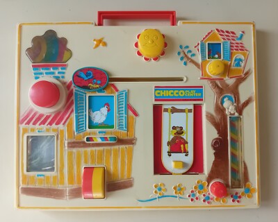 CHICCO PLAY CENTER Musical VINTAGE ARTSANA 1979 Vintage Toy Working 