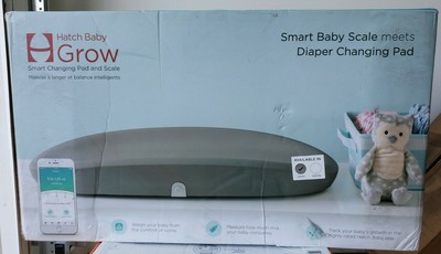 smart changing pad and scale