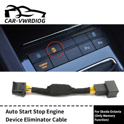 Stopp Start Motor System Steuerungskabel Eliminator Plug Play für Skoda Octavia