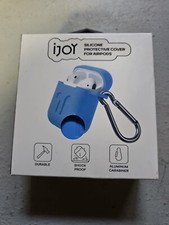 iJoy Silicone protective case for Apple air pods blue