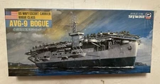 Pit Road Skywave US Navy Escort Carrier AVG-9 Bogue Kit, Open Box, Sealed Parts