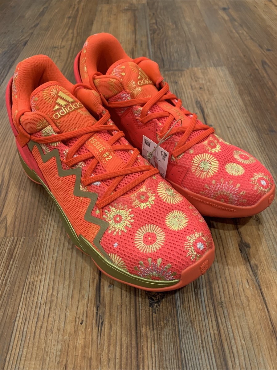 NEW Adidas Issue 'Explosives' Orange Shoes (FX7425) Men's