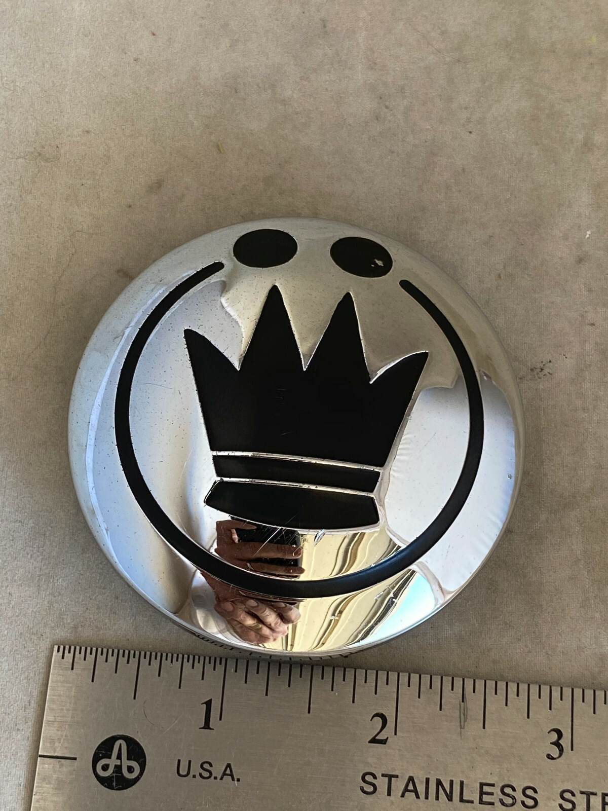 KONIG Custom Wheels CHROME Wheel Rim Hub Dust Cover Hubcap Center Cap C-287-image