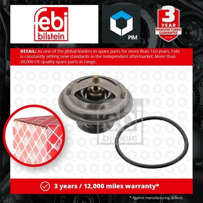 Coolant Thermostat fits AUDI 200 C3 2.2 88 to 91 069121113 069121113S2 Febi New
