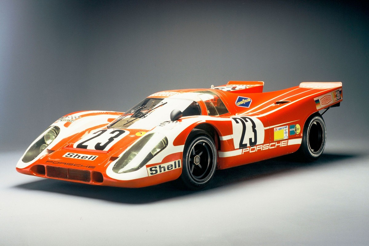 Porsche 917 Gulf 1970 Le Mans Race Car - 2 Art Prints