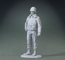 BRITAINS CAMPAIGN MINIATURES 70027 U.S. GENERAL GEORGE S. PATTON WINTER