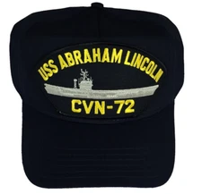 USS ABRAHAM LINCOLN CVN-72 HAT USN NAVY SHIP ABE NIMITZ CLASS AIRCRAFT CARRIER