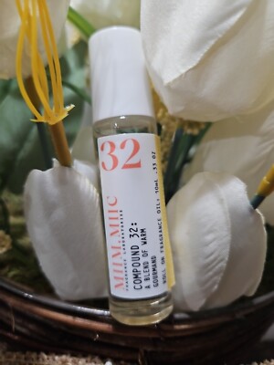 MIIM.MIIC #32 Roll On Perfume Oil .33 oz NEW - A Blend Of Warm Gourmand - #240