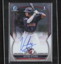 2023 Bowman Chrome #CPA-VI Victor Izturis 1st Bowman Auto