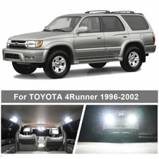 13x White Interior LED Dome Lights Bulbs Package For Toyota 4Runner 1996-2002