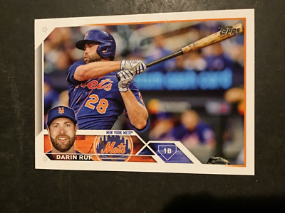 2023 Topps Series 1 Darin Ruf Base Card New York Mets | eBay