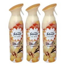 Febreze Air Freshener Mist - Vanilla Magnolia - Limited Edition - 8.8oz - 3 PACK