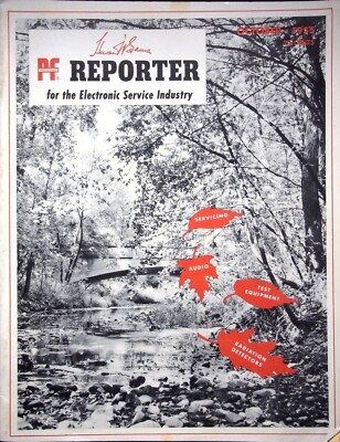 RADIATION DETECTORS - PF REPORTER INDEX MAGAZINE, OCTOBER  1955.