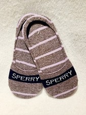 Sperry Top-Sider Women's No Show Liners Socks, 80 Cotton, 2 Pair Size 9-11 NWOT