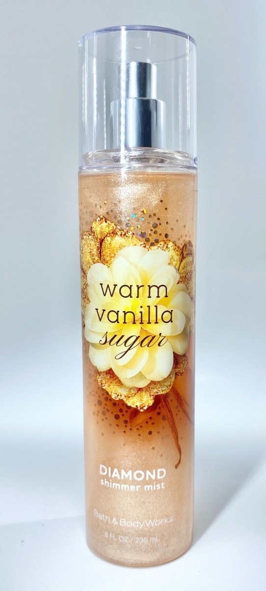 Warm Vanilla Sugar Shimmer diamond Spray 8oz