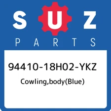 94410-18H02-YKZ Suzuki Cowling,body(blue) 9441018H02YKZ, New Genuine OEM Part