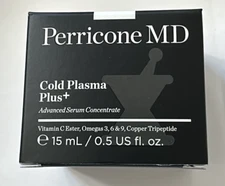 Perricone MD Cold Plasma Plus+ Advanced Serum Concentrate 0.5 fl. oz 15 mL 