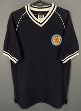 MEN'S SCOTLAND 1982/1985 RETRO REPLICA HOME SOCCER FOOTBALL SHIRT JERSEY SIZE M