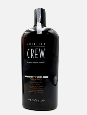 American Crew Fortifying Shampoo Daily Shampoo For Thinning Hair XL size 33.8 oz