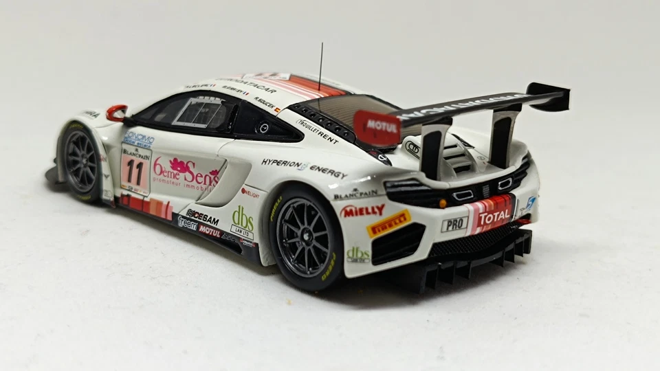 McLaren MP4-12C GT3 2013 Leclerc Parisy Soucek 24 H Spa Minichamps Lim. Ed. 1:43 - Imagen 4 de 4