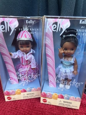 Vintage Kelly dolls in the Nutcracker Barbie Series. HTF NRFB
