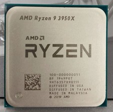 Processore CPU AMD R9 Ryzen 9 3950X AM4 3,5-4,7 GHz 16CORE 32T 105W r9 3950x 64 MB
