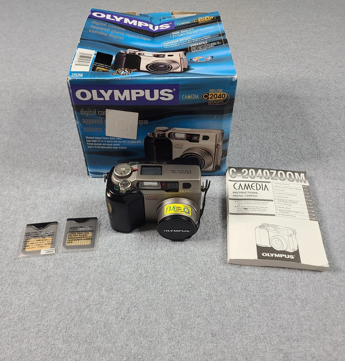 通電確認】OLYMPUS CAMEDIA C-2020Z C-2 C-40 通電確認】OLYMPUS