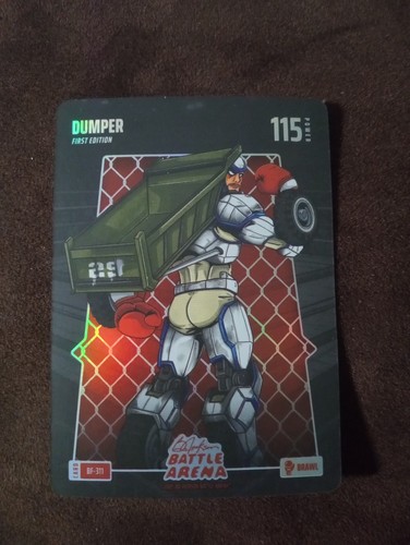 Cal Raleigh DUMPER Brawl Battlefoil 2026 Bo Jackson Battle Arena BF-311 Mariners