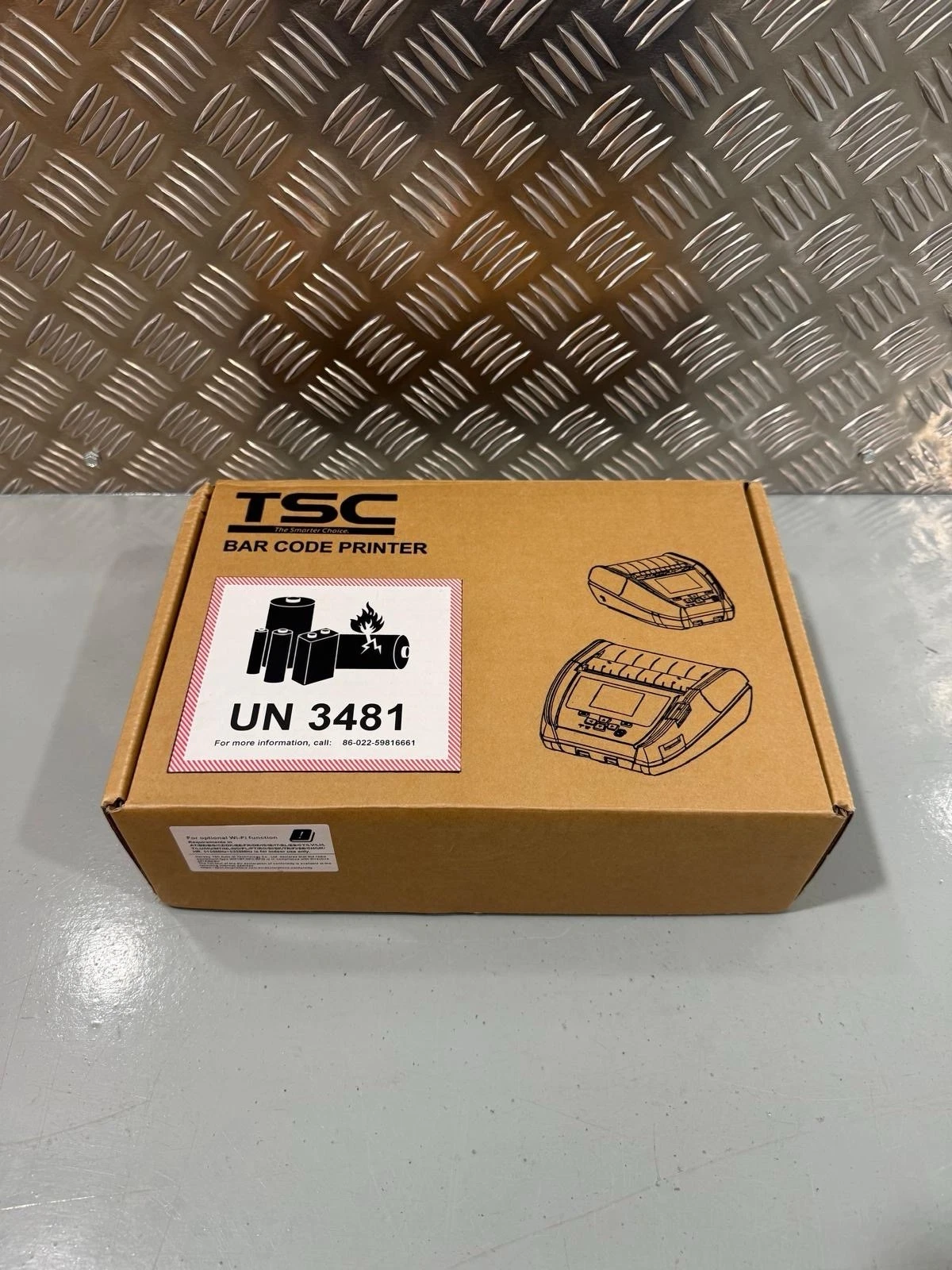 TSC Alpha-40L Direct Thermal Mobile Bluetooth Label Printer Brand New