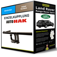 Abnehmbare AnhäNgerkupplung für Land Rover Range Rover Sport 13- II Typ L494 NEU