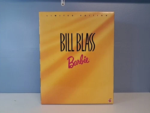 Vtg Bill Blass Barbie Limited Edition 17040 Mattel 1996