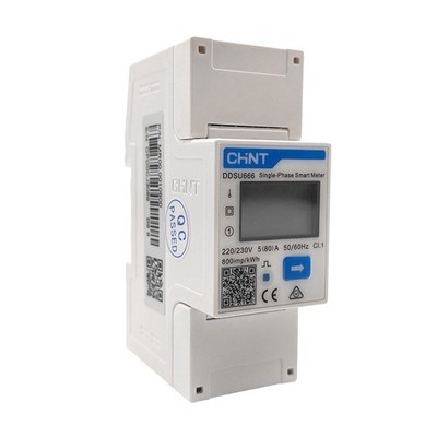 Stromzähler 1-phasig 60A Smart Meter Eigenverbauch Überwachung Growatt SPM-C